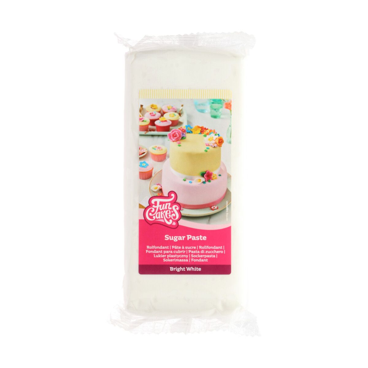 FunCakes Sockerpasta 1kg - White