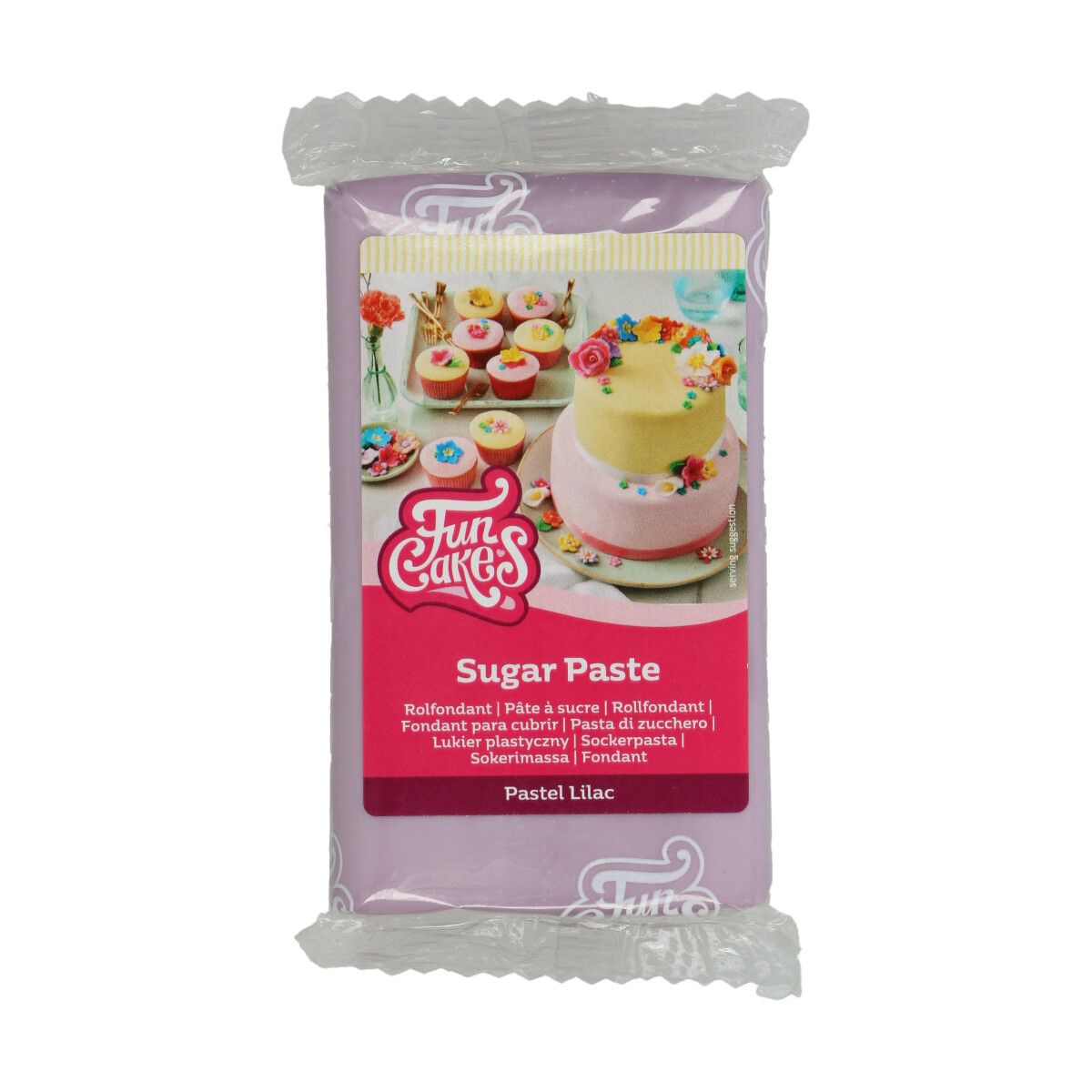 FunCakes Sockerpasta 250g - Pastel Lilac