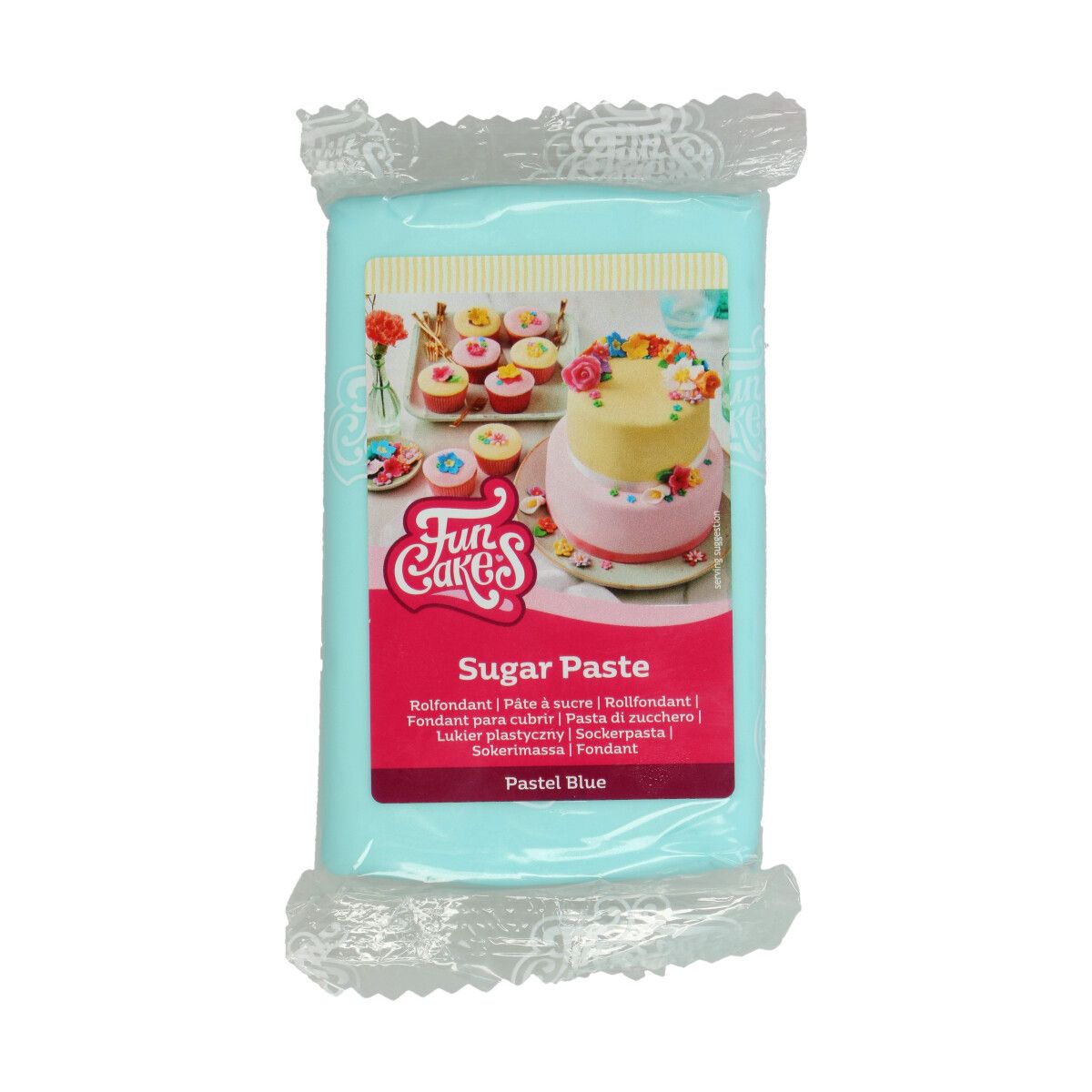 FunCakes Sockerpasta 250g - Pastel Blue