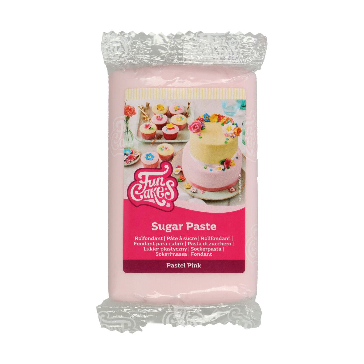 FunCakes Sockerpasta 250g - Pastel Pink