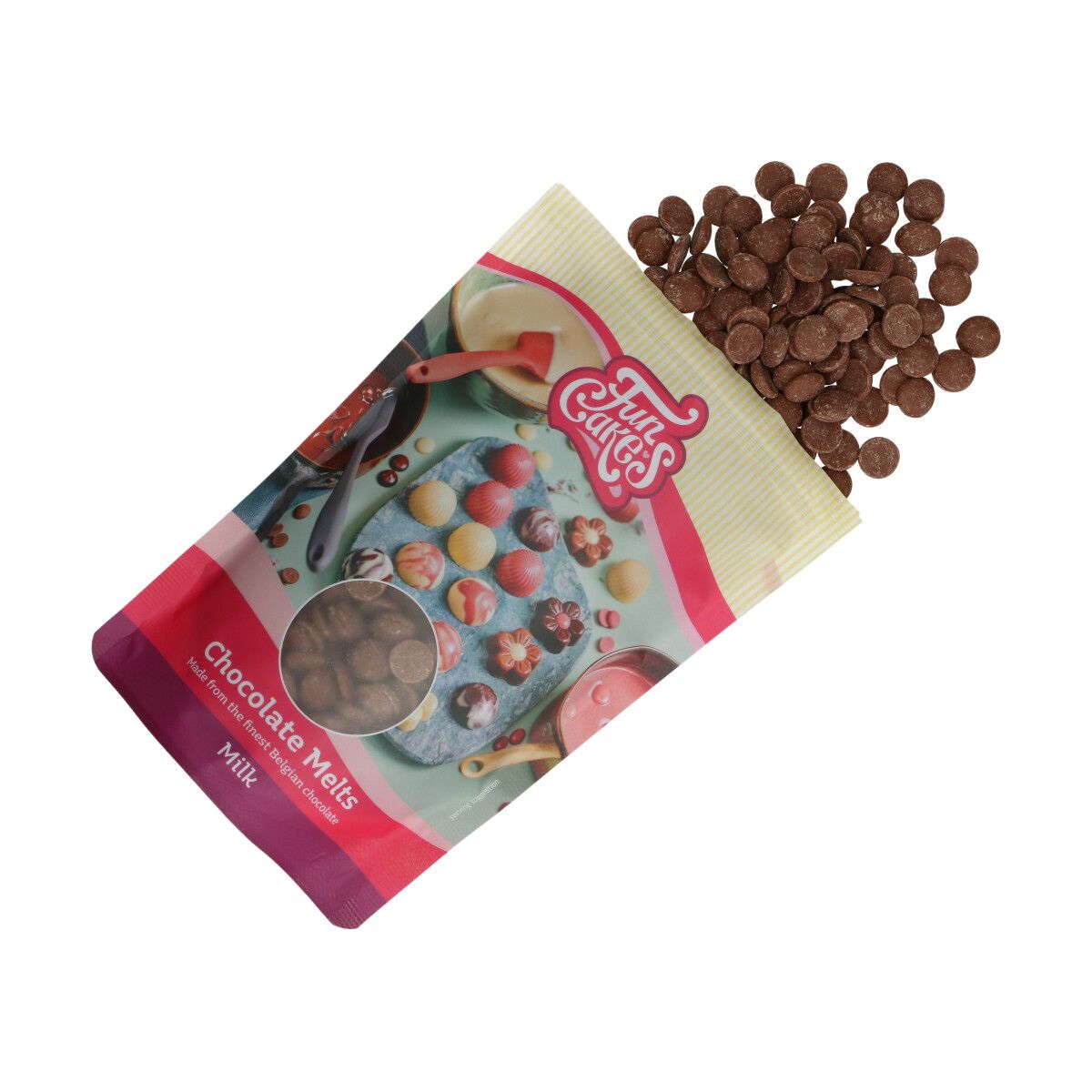 FunCakes Chocolate Melts - Mjölkchoklad 350g