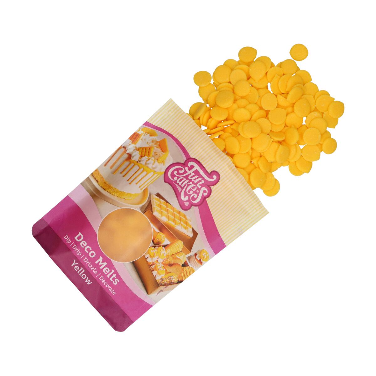 FunCakes Deco Melt 250g - Yellow