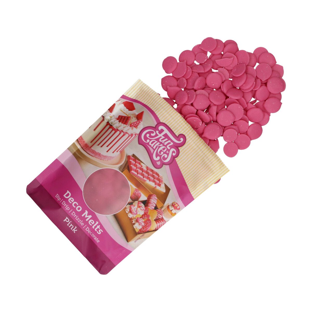 FunCakes Deco Melt 250g - Pink