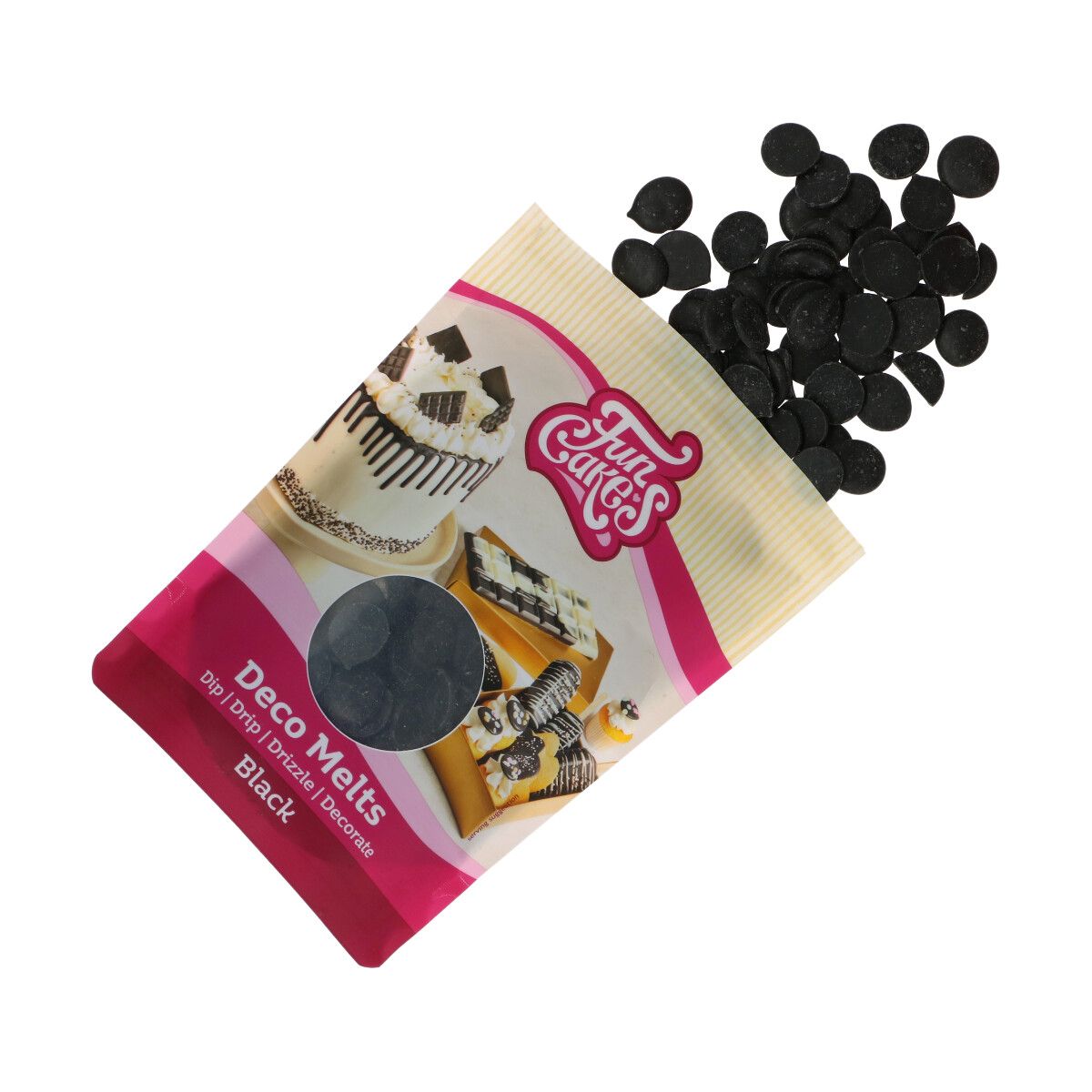 FunCakes Deco Melt 250g - Black