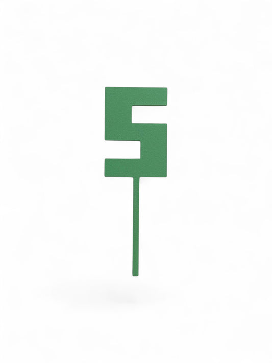 Cake Topper Minecraft Siffra - 5