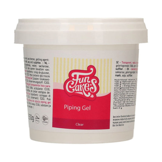 FunCakes Piping Gel 350g - Clear