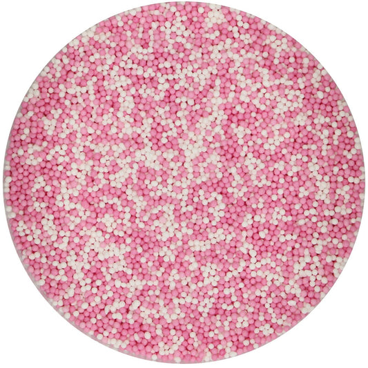 FunCakes Små Pärlor - Rosa/Vit