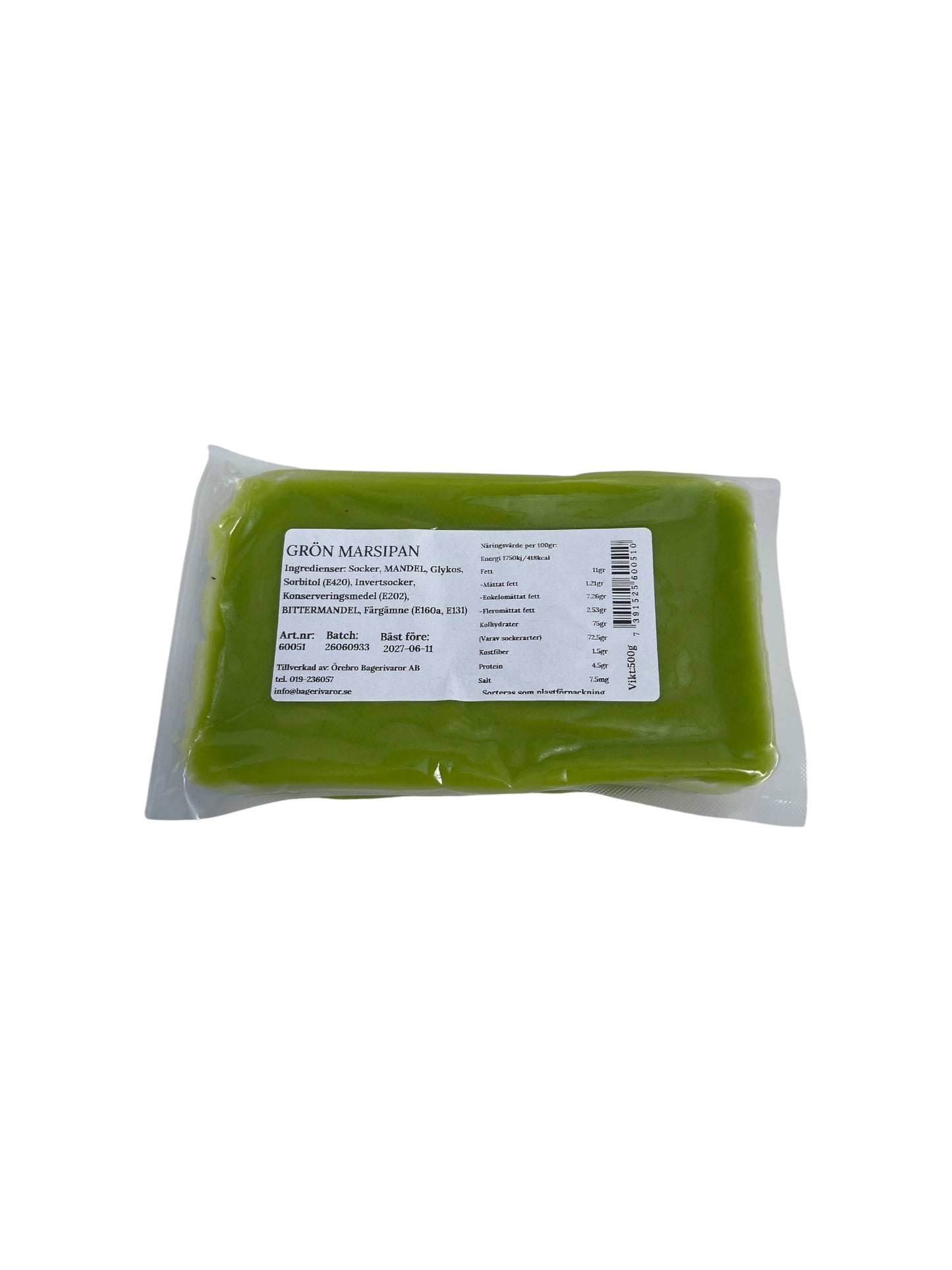 Örebro Marsipan - Grön 500g