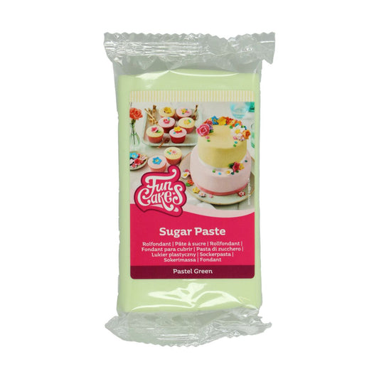 FunCakes Sockerpasta 250g - Pastel Green