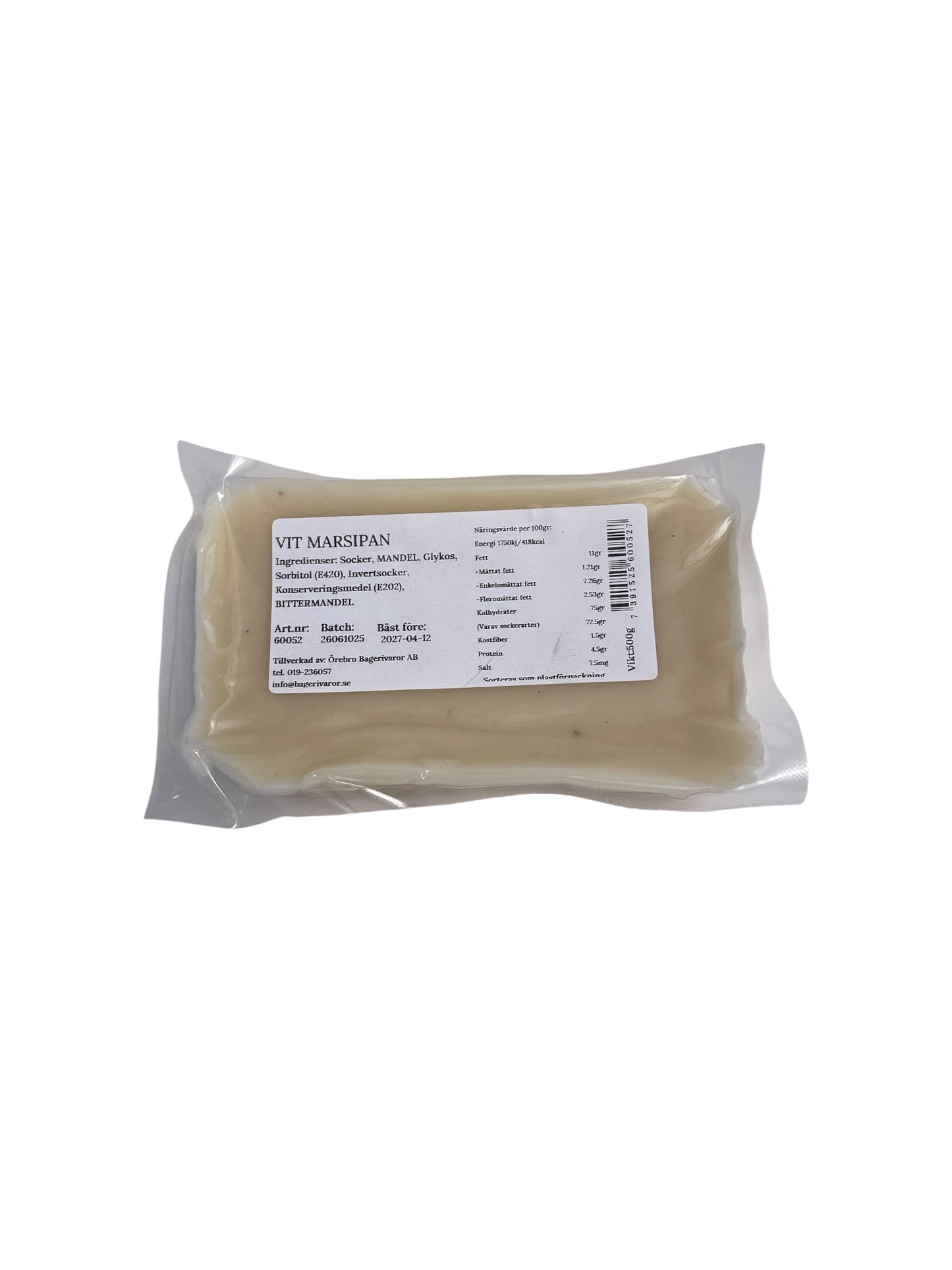 Örebro Marsipan - Vit 500g