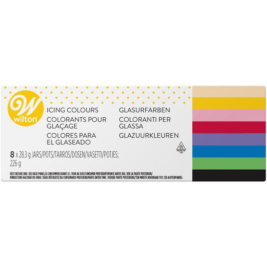 Wilton Pastafärger - 8 pack