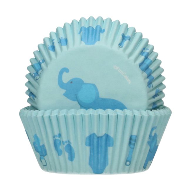 FunCakes Muffinsform Baby, Blå