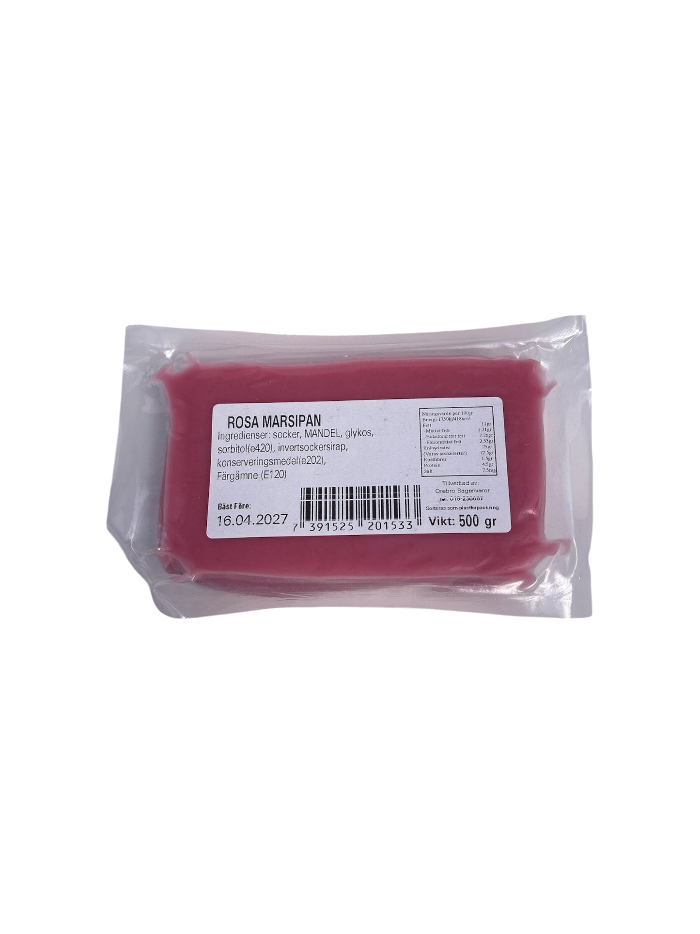 Örebro Marsipan - Rosa 500g