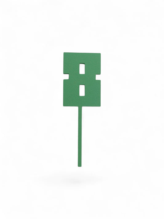 Cake Topper Minecraft Siffra - 8