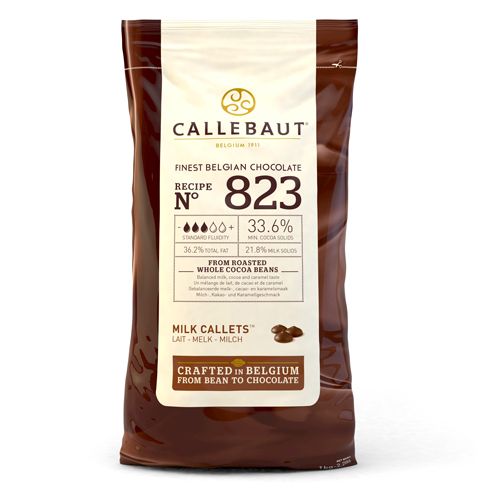 Callebaut Choklad Knappar - Mjölk 1kg