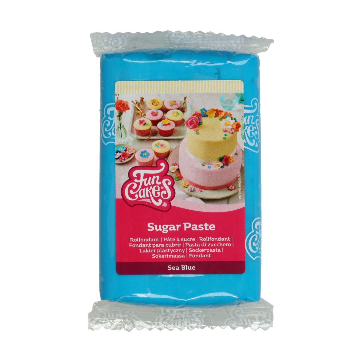 FunCakes Sockerpasta 250g - Sea Blue
