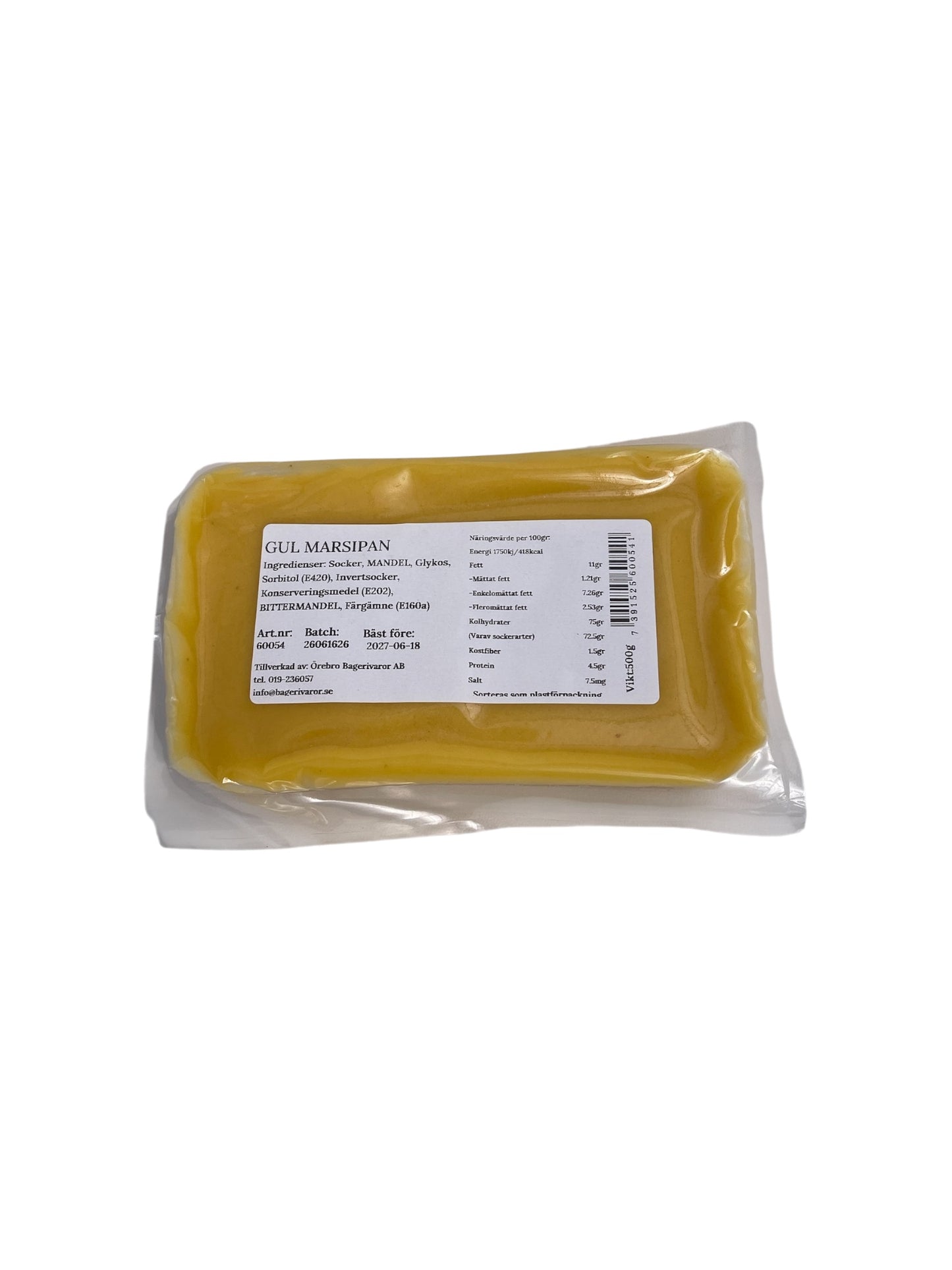 Örebro Marsipan - Gul 500g