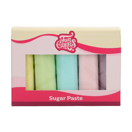 FunCakes Sockerpasta - Pastell Färger