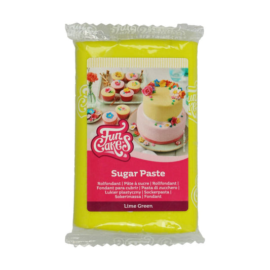 FunCakes Sockerpasta 250g - Lime Green