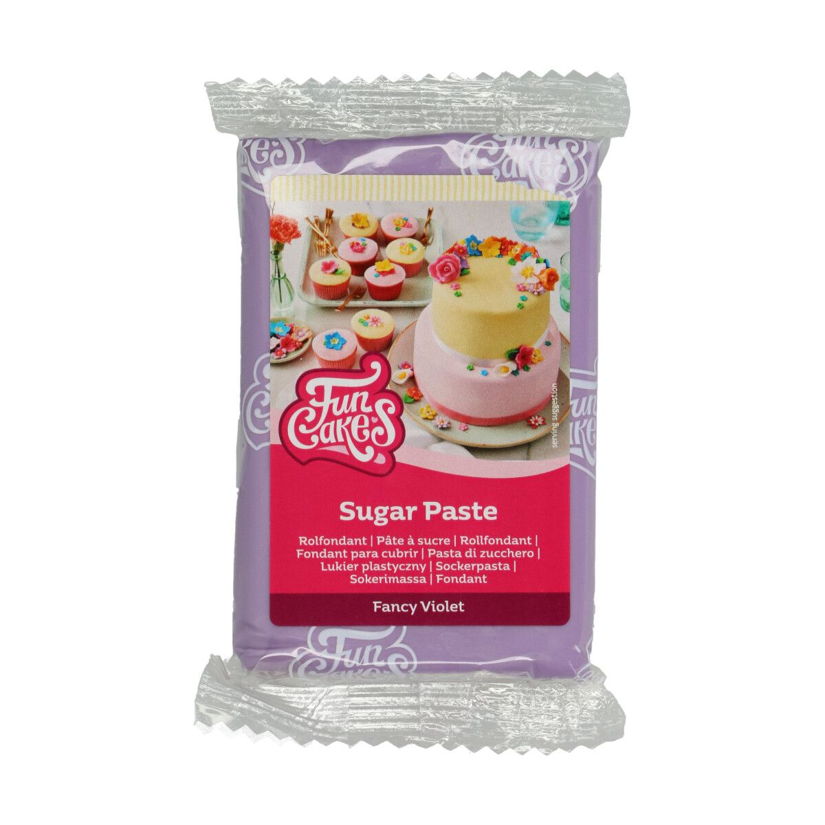 FunCakes Sockerpasta 250g - Fancy Violet