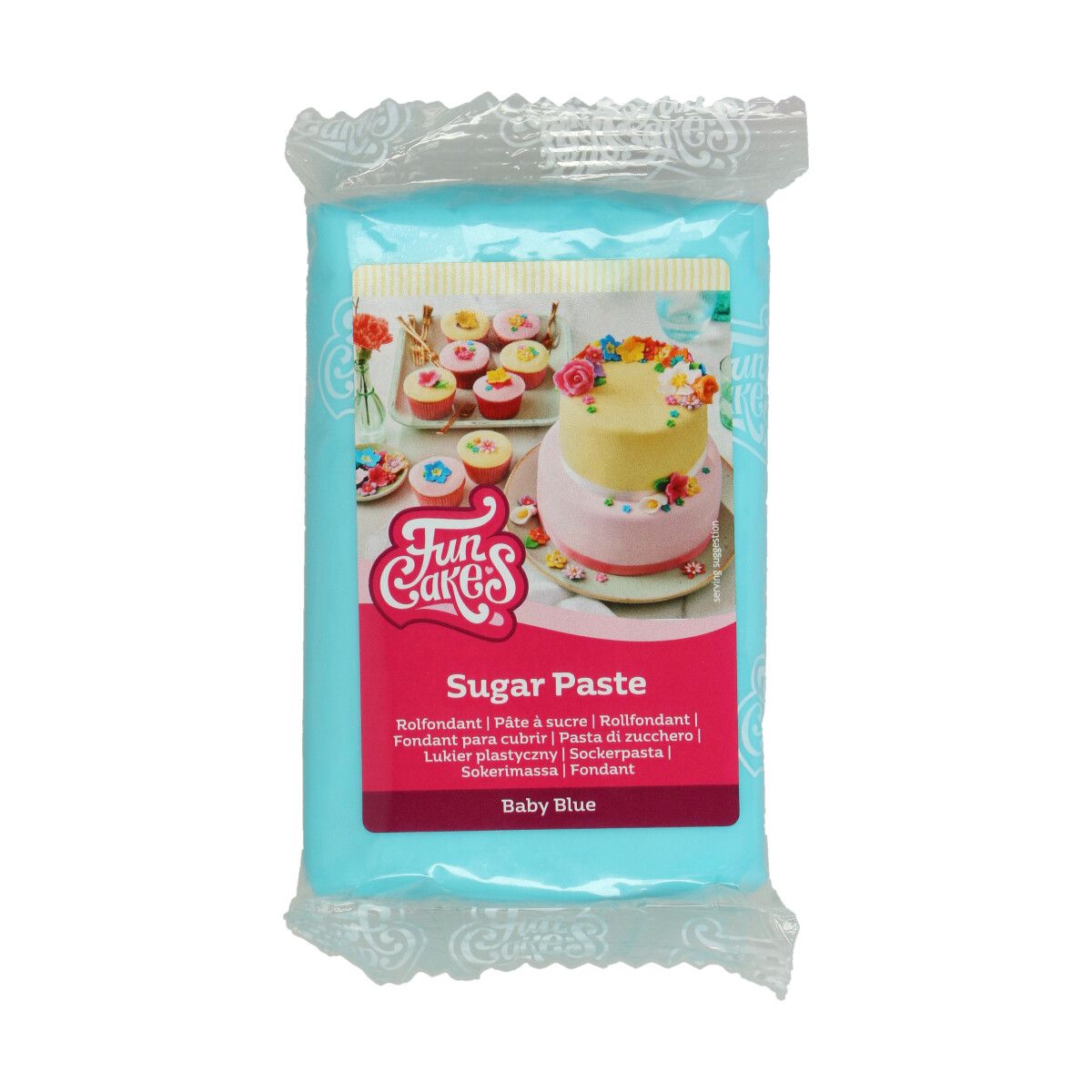 FunCakes Sockerpasta 250g - Baby Blue