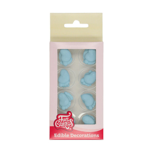 FunCakes Ätbara Babyfötter - Blå 16st