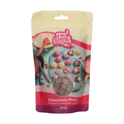 FunCakes Chocolate Melts - Mjölkchoklad 350g