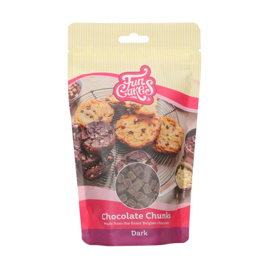 FunCakes Chocolate Chinks - Mörk 350g