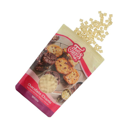FunCakes Chocolate Chunks - Vit 350g