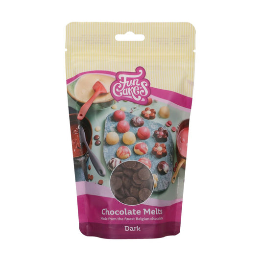 FunCakes Chocolate Melts - Mörk 350g