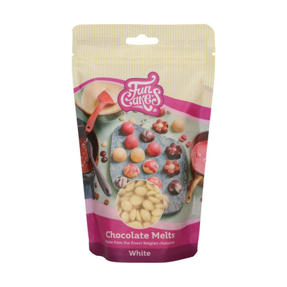 FunCakes Chocolate Melts - Vit 350g