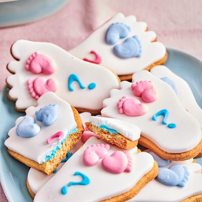 FunCakes Ätbara Babyfötter - Rosa 16st