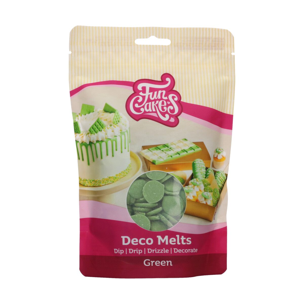 Funcakes Deco Melt 250g - Green