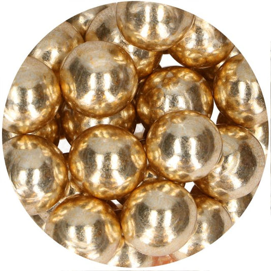 FunCakes Choklad Krisp - Metallic Gold