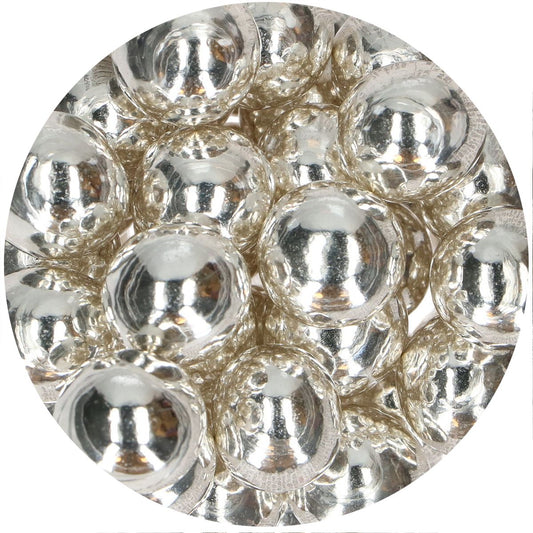 FunCakes Choklad Krisp - Metallic Silver