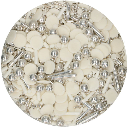 FunCakes Strössel - Silver Chic